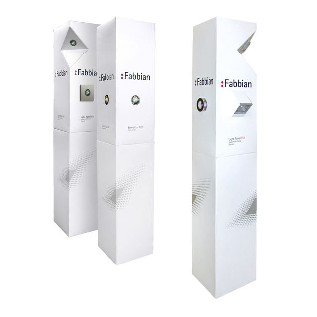 lined totems for industry products